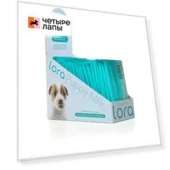 LORA Заменитель цельного молока для щенков Puppy Milk, 600 гр., 20 саше