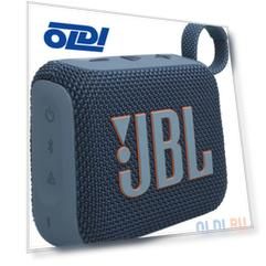 Колонка портативная JBL GO 4 Blue [4.2 Вт, Bluetooth 5.3, Время работы - 7 ч.]