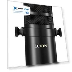 Микрофон Icon DynaMic 7B 110802A2011 динамический суперкардиоидный, 50-20000 Гц, чувствительность: 59 дБВ/Па, сопротивление: 150 Ом, Low cut фильтр: 3