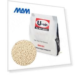 Клей U-win T-6850 EVA среднетемпературный, бежевый, 2 кг (T-6850-2)