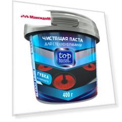 средство чистящее TOP HOUSE для стеклокерамики паста 400г