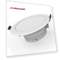 светильник встраиваемый GAUSS Downlight LED 9Вт 720Лм 4000K IP20 круг белый