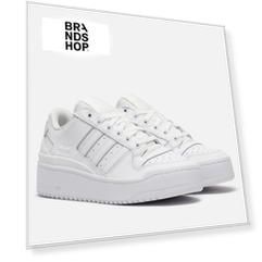 Кроссовки adidas Originals Forum Bold Stripes, цвет белый, размер 43.5 EU