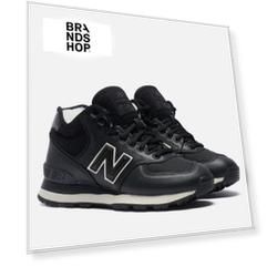 Женские кроссовки New Balance WH574, цвет чёрный, размер 36 EU