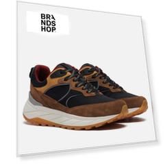 Мужские кроссовки Woolrich Running Suede/Nylon, цвет оливковый, размер 44 EU