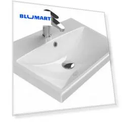 Раковина «Belbagno» 70/45 BB-0321-70-LVB фаянсовая белая