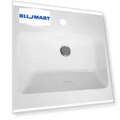 Раковина «Kerama Marazzi» Piano 65/46 PI.wb.65 фарфоровая белая