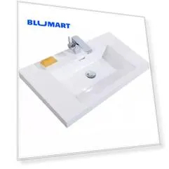 Раковина «Belbagno» Luce 60/48 BB600AB искусственный камень белая