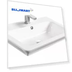 Раковина «Belbagno» Torino 60/48 TOR-600-CB-LVB фаянсовая белая