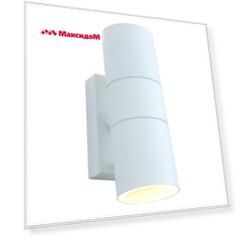 светильник уличный настенный ARTE LAMP Mistero GU10 2х35Вт металл белый