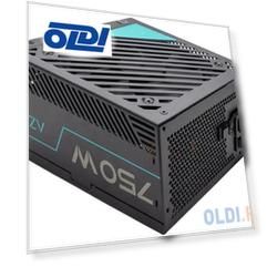 Блок питания Azza ATX 750W PSAZ-750G 80+ gold (20+4pin) APFC 120mm fan 6xSATA Cab Manag RTL