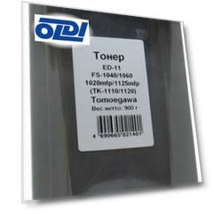 Tomoegawa TK-1110/1120/1115/1125 Тонер  ED-11 для Kyocera FS-1020/1025/1120/1300/1125, 900г, канистра