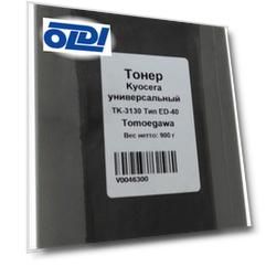 Tomoegawa Тонер универсальный для Kyocera TK-3130, Тип ED-40, Bk, 900 г, канистра