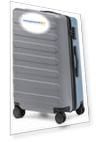 Чемодан Ninetygo Rhine Luggage 28 Elephant grey Blue grey