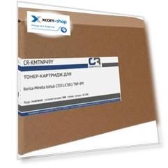 Тонер-картридж CopyRite CR-KMTNP49Y для Konica Minolta bizhub C3351/C3851 TNP-49Y, 12000стр, yellow
