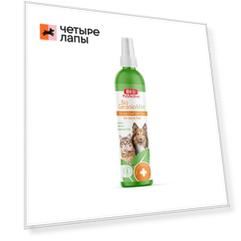 BIOPETACTIVE Спрей с гераниолом и гвоздичным маслом для кошек и  собак, 100 мл