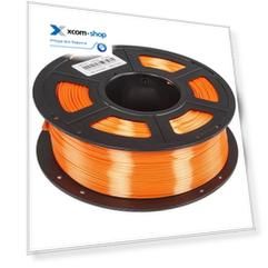 Пластик NVP NV-3D-SILK-PLA-P-ORANGE Silk PLA+ Orange для 3D печати, диаметр 1.75мм, длина 330м, 1 кг