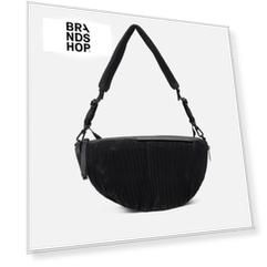 Сумка на пояс Cote&Ciel Orne Pleated, цвет чёрный