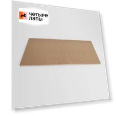 Домоседы Коврик под кошачий туалет, 60x80 см, бежевый