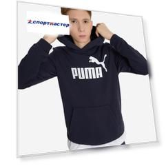Худи для мальчиков PUMA No. 1 Logo, Синий