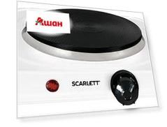 Электрическая плитка Scarlett SC-HP700S41 настольная белая