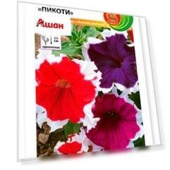 Семена Русский Огород Петуния Пикоти, 20 шт