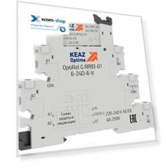 Модуль реле КЭАЗ 280988 OptiRel G RM38-51-24D-6-V-CO