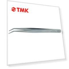 Пинцет SMD прецизионный позиционный, CrNi нерж, 115 мм, гладкие губки 30°