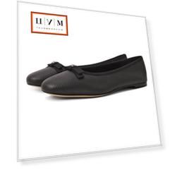 Кожаные балетки Casadei
