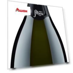 Игристое вино Ahso Brut белое брют Грузия, 0,75 л