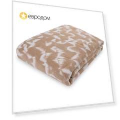 Плед 200x220см Pappel Cotton, бежевый
