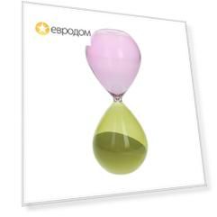 Часы песочные 20см Andrea Fontebasso Glass Design Time