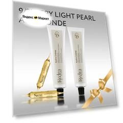 KYDRA Краска KYDRACREME: 2 краски, 2 ампулы, Подарок аксессуар для волос. Краска 9/21 VERY LIGHT PEARL ASH BLONDE Kydracreme 2 шт, Elixir of Ales с экстрактом календулы 2 ампулы, 10мл, Подарок