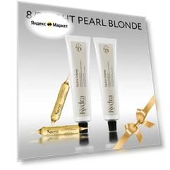 KYDRA Краска KYDRACREME: 2 краски, 2 ампулы, Подарок аксессуар для волос. Краска 8/2 LIGHT PEARL BLONDE Kydracreme 2 шт, Elixir of Ales с экстрактом календулы 2 ампулы, 10мл, Подарок