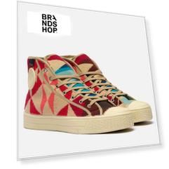 Мужские кеды US Rubber x Pendleton High, цвет бежевый, размер 46 EU
