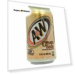 Напиток газированный A&W Cream Soda 355 ml
