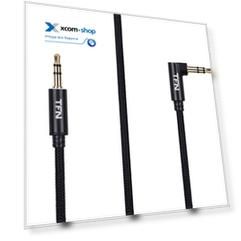 Кабель TFN TFN-CAUXL1MBK Mini-jack 3.5mm/Mini-jack 3.5mm, 1м, black