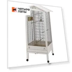Ferplast Вольер деревянный для птиц Hemmy, 84,5x65,5x165 см