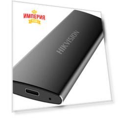 Внешний жесткий диск Hikvision Hiksemi 512Gb 1.8 черный USB-C (HS-ESSD-T200N 512G)
