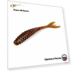 Силиконовая приманка Minoga Pulsar 4" (6шт) 100мм, цвет 004