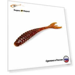 Силиконовая приманка Minoga Pulsar 4" (6шт) 100мм, цвет 002