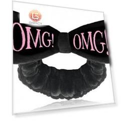 Double Dare OMG, Повязка косметическая для волос черная HAIR BAND-BLACK, 1 шт