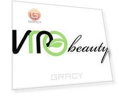 Igrobeauty, Шпатель пастмассовый для масок, синий длина 15 см, 1 шт