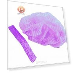 Igrobeauty, Шапочка «Шарлотта», одинарная резинка, 100 шт/уп (2 цвета), 100 шт/уп, черная