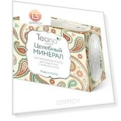 Teana, Натуральное мыло для лица и тела "Целебный минерал", для жирной и проблемной кожи, с зеленой глиной, 100 гр