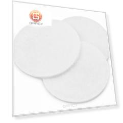 Igrobeauty, Салфетка для маникюра d5 см, белая, безворсовая, 100 шт