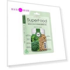 Estelare Superfood тканевая маска для лица Брокколи и Масло подсолнуха 25 г