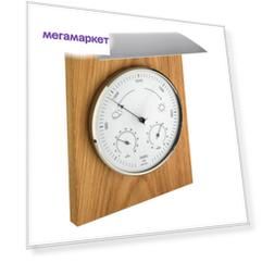 Аналоговая метеостанция TFA 20.1079.01, деревянная