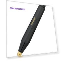 Карандаш цанговый Kaweco "Classic Sport Guilloche", корпус: чёрный, 3,2 мм