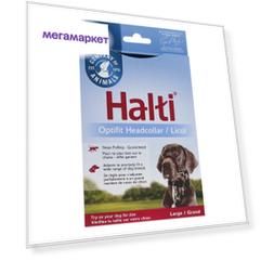 Недоуздок для собак COA HALTI OptiFit, L, черный, шея 48-64 см